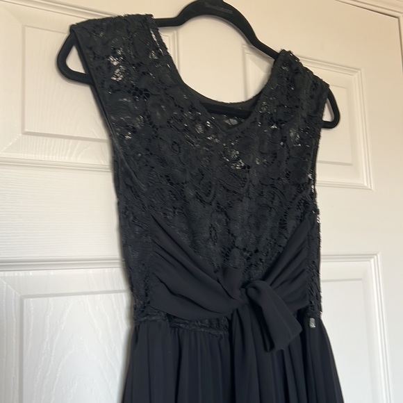 NWT Jolie Moi Lace Bodice Pleated Dress - Picture 9 of 12